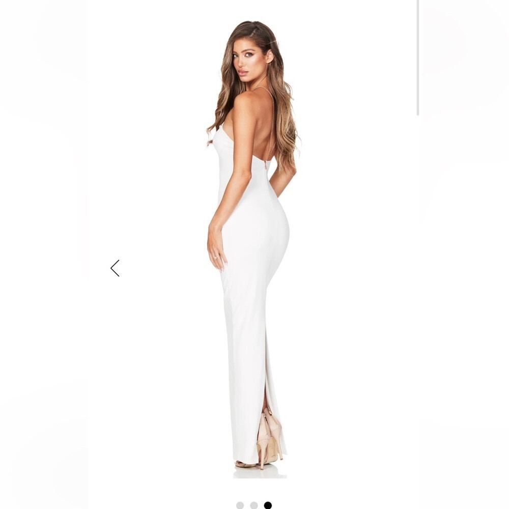 $299 Revolve Nookie Lexi Chain Gown Small NWT